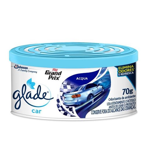 Odorizador Glade Gel Car 70g Acqua