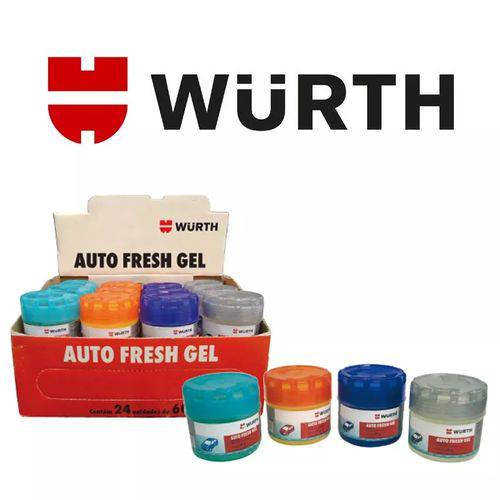 Odorizador em Gel Automotivo Auto Fresh- Würth - 1 Und
