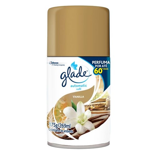 Odorizador Glade Automatic 269ml Refil Vanilla