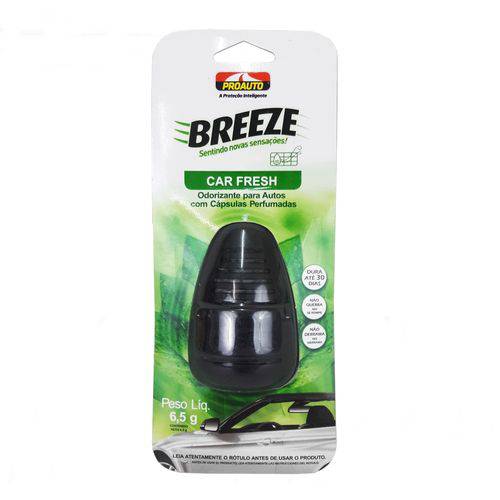Odorizante Breeze Car Fresh com Cápsulas Perfumadas Proauto 6,5g