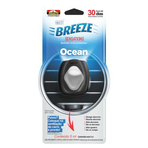 Odorizante Breeze Sensations 2084 5ml Proauto Ocean