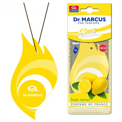 Odorizante Dr. Marcus Folhinha Aroma de Limão Dura Até 49 Dias
