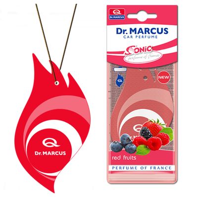 Odorizante Dr. Marcus Folhinha Aroma Frutas Vermelhas Dura Até 49 Dias