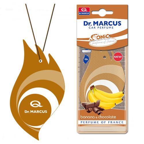 Odorizante Dr. Marcus Folhinha Banana e Chocolate Dura Até 49 Dias