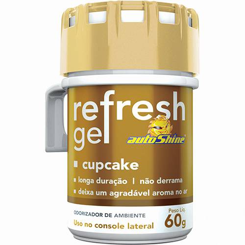 Odorizante Gel Refresh Cupcake - Autoshine