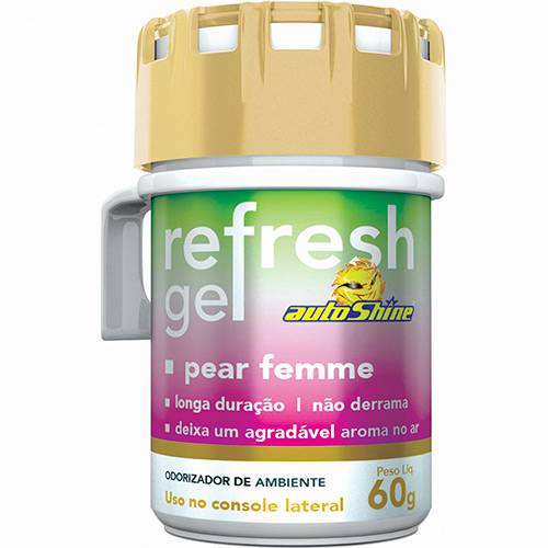 Odorizante Gel Refresh Pear Femme - Autoshine
