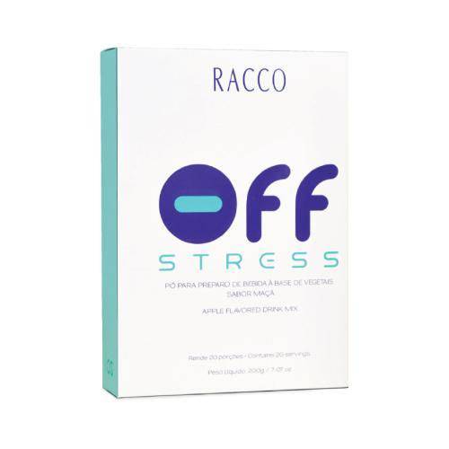 Off Stress - Pó de Preparo para Bebidas Maçã Racco 200g