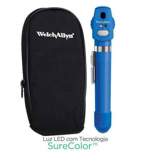 Oftalmoscópio Pocket Plus Led 12880-Blu Azul - Welch Allyn