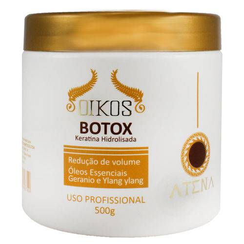 Oikos Botox Keratina Hidrolisada Atena 500g