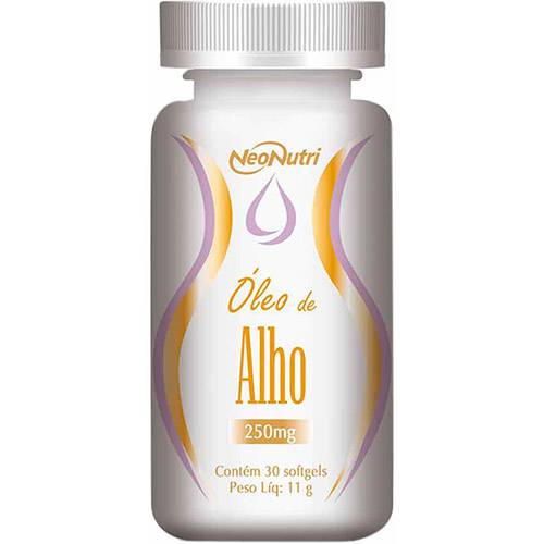 Óleo de Alho - 30 Softgels - Neo-Nutri