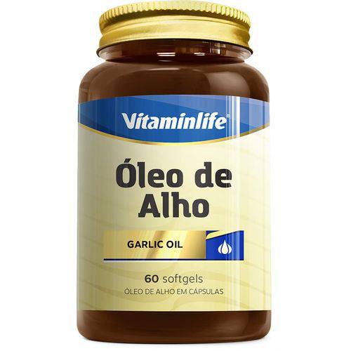 Óleo de Alho (natural Garlic Oil) 60 Caps - Vitaminlife
