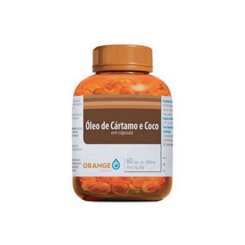 Óleo de Cartamo C/ Coco - Orange - 60 Caps 1000mg