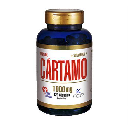 Óleo de Cártamo com Vitamina e 1000mg 120 Cápsulas - Ada