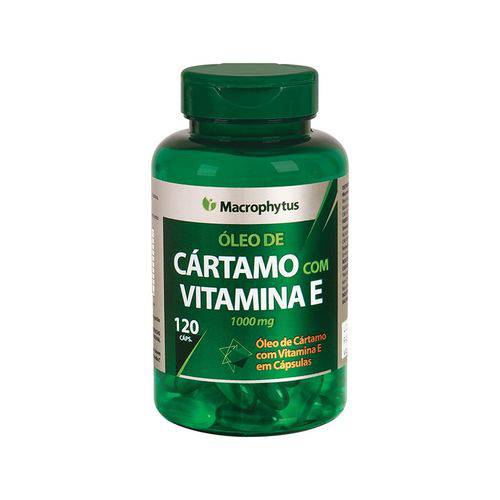 Óleo de Cártamo com Vitamina e 1000mg 120cáps Macrophytus