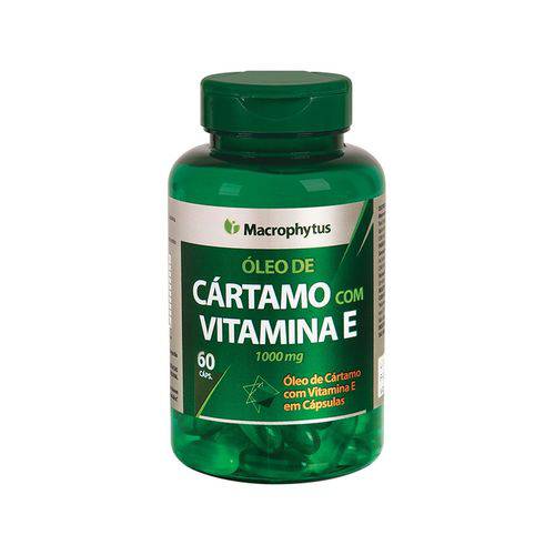 Óleo de Cártamo com Vitamina e 1000mg 60cáps Macrophytus