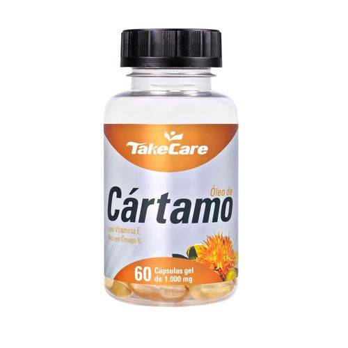Óleo de Cártamo com Vitamina e TakeCare 60 Cápsulas 1000mg