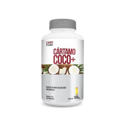Óleo de Cartamo + Óleo de Coco 1000Mg Chá Mais 120 Cápsulas