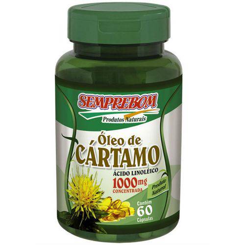 Óleo de Cártamo - Semprebom - 60 Cap - 1000 Mg