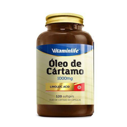 Oleo de Cartamo Vitamin Life 120 Softgels