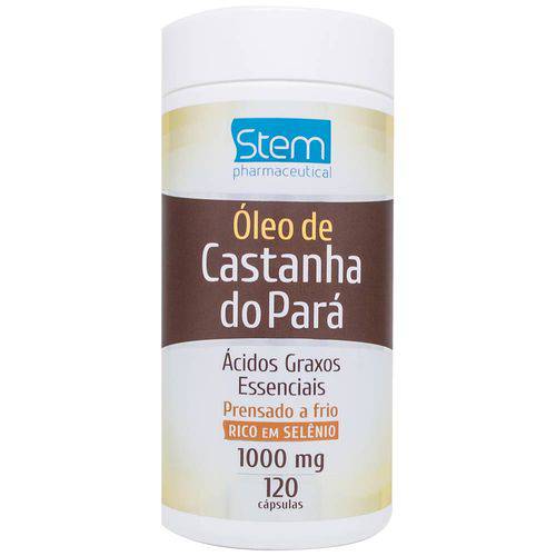 Óleo de Castanha do Pará - 120 Cápsulas - Stem Pharmaceutical