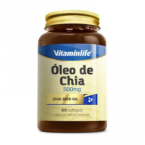 Oleo de Chia 500mg (60 Caps) Vitamin Life