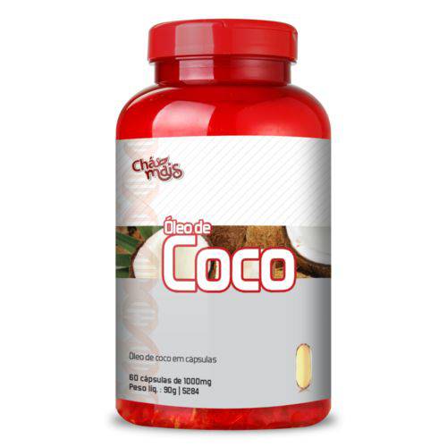 Óleo de Coco 1000mg 60 Cápsulas Chamais