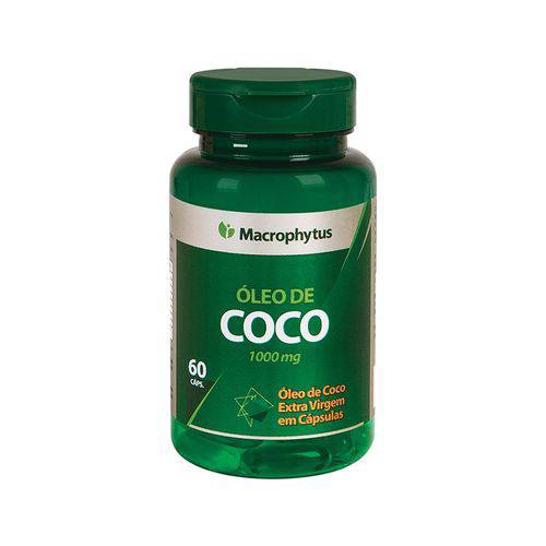 Óleo de Coco 1000mg 60cáps Macrophytus