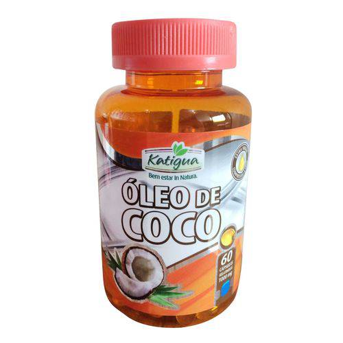 Óleo de Coco 1000mg - Katigua - 60 Cápsulas