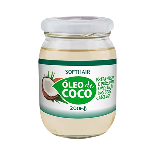 Óleo de Coco Capilar Extra-Virgem Soft Hair 200ml