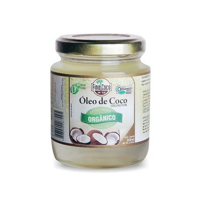 Óleo de Coco Extra Virgem 200ml Orgânico - Finococo