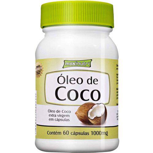 Óleo de Coco Extra Virgem (1000 Mg) - Maxnutri