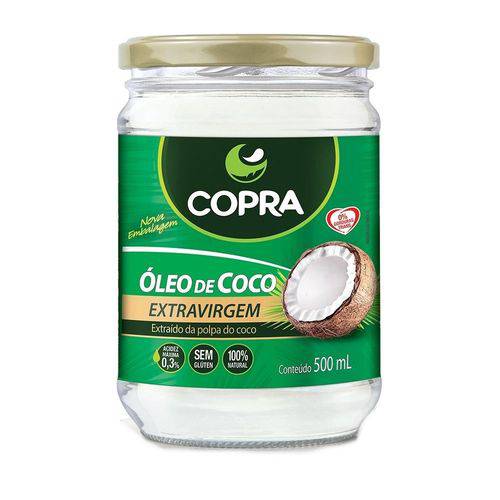Oleo de Coco Extra Virgem 500ml Copra - Copra