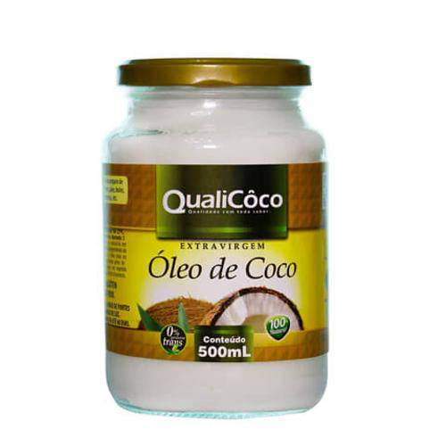 Óleo de Coco Extra Virgem 500ml Qualicoco