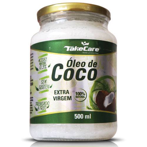 Óleo de Coco Extra Virgem 500ml Take Care