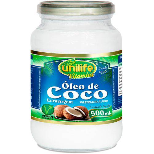 Óleo de Coco Extra Virgem 500ml