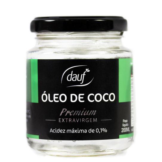 Oleo de Coco Extra Virgem Dauf 200ml