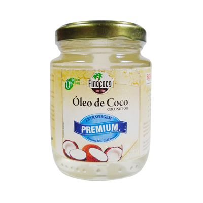 Óleo de Coco Extra Virgem Premium 200ml - Finococo