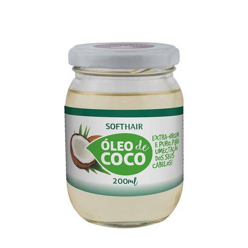 Óleo de Coco Extra-Virgem Soft Hair 200ml