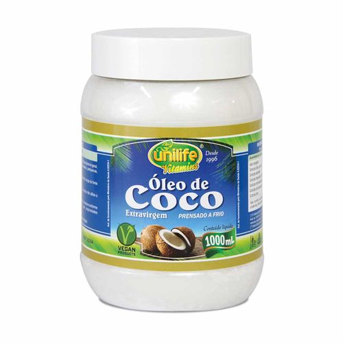 Óleo de Coco Extra Virgem - Unilife - 1L