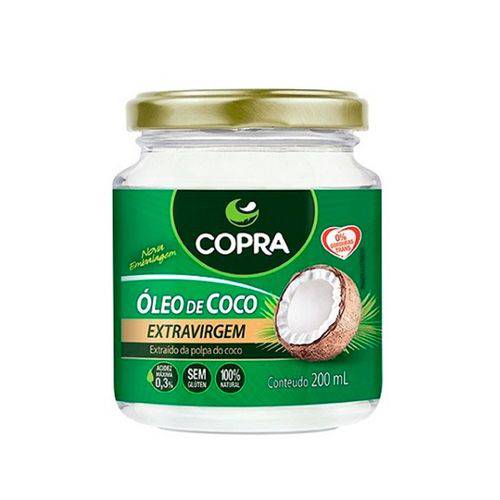 Óleo de Coco Extravirgem - 200 Ml