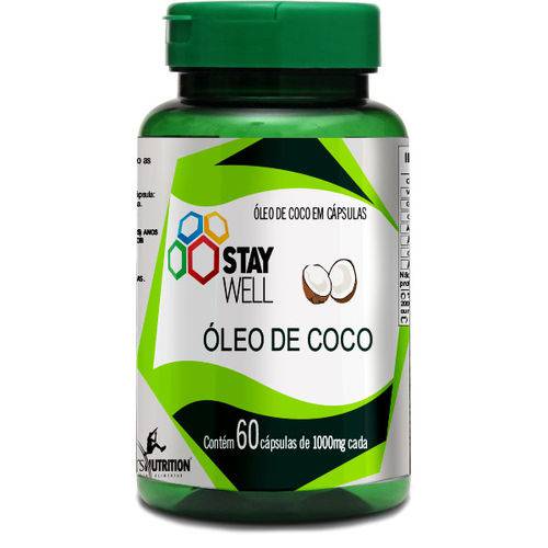 Óleo de COCO Extravirgem 1000mg 60caps - StayWell