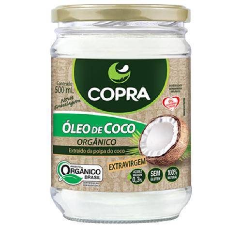 Óleo de Coco Orgânico (500ml)-Copra