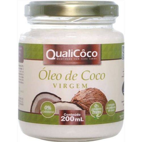 Óleo de Coco Qualicôco Virgem 200ml