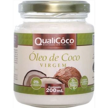 Óleo de Coco Virgem 200ml Qualicôco