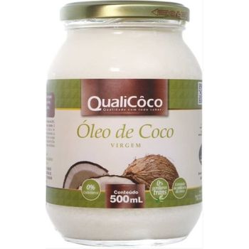 Óleo de Coco Virgem 500ml Qualicôco