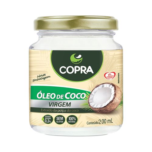 Óleo de Coco Virgem - Copra - 200ml