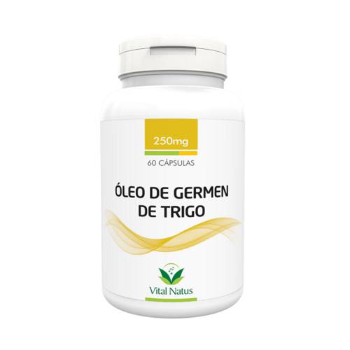 Óleo de Germen de Trigo - 60 Cápsulas 250mg - Vital Natus