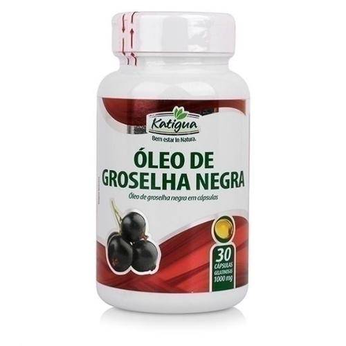 Oleo de Groselha Negra 1000mg 30 Capsulas Katigua