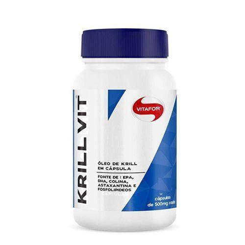 Óleo de Krill KRILL VIT - Vitafor - 30 Caps de 500mg Cada