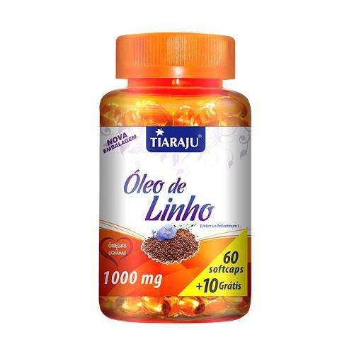 Óleo de Linho (60 Softcaps) - Tiarajua
